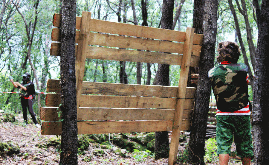 paintball terrain enfant