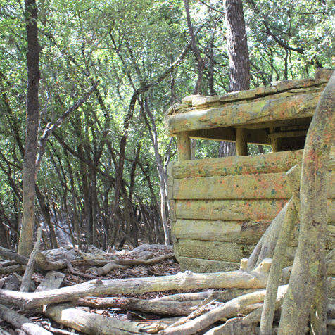 paintball bunker