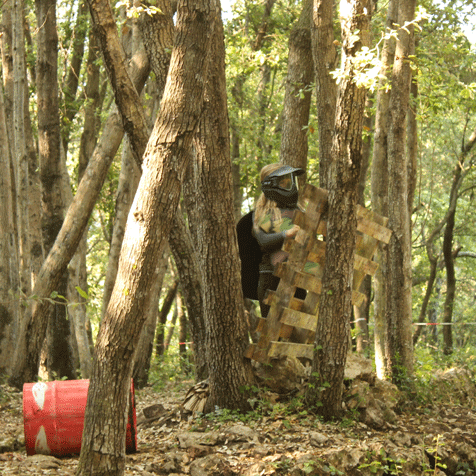 paintball jeu enfants